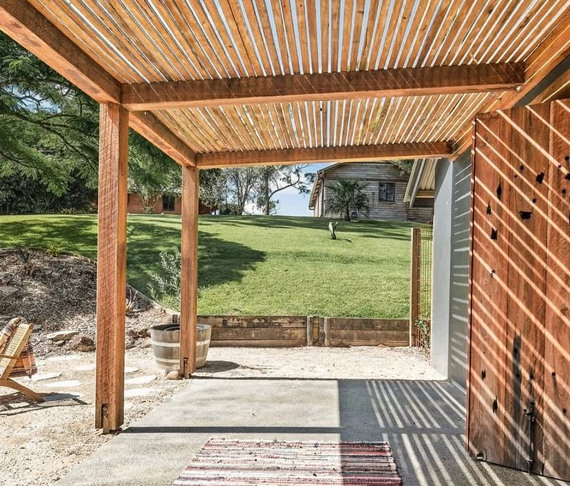 exterior of yamba property with a polished concrete floor by yamba concrete floor polishing experts cochrane brothers